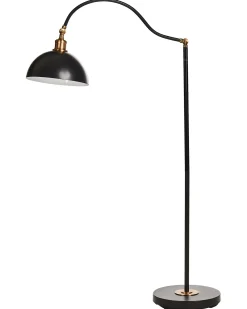 Gulvlampe LENNON Justerbar Metal Sort