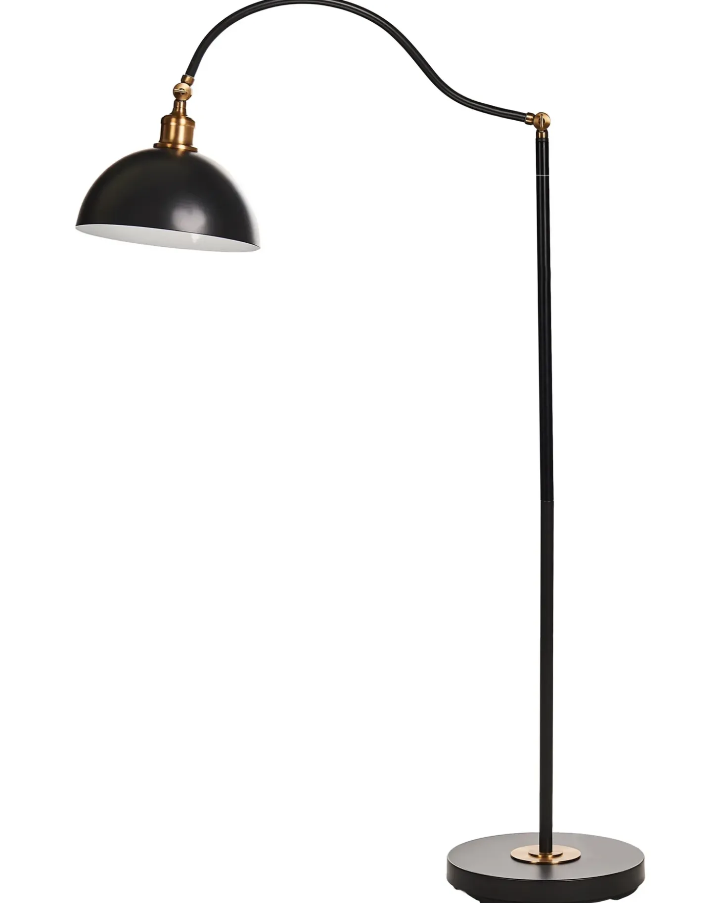 Gulvlampe LENNON Justerbar Metal Sort