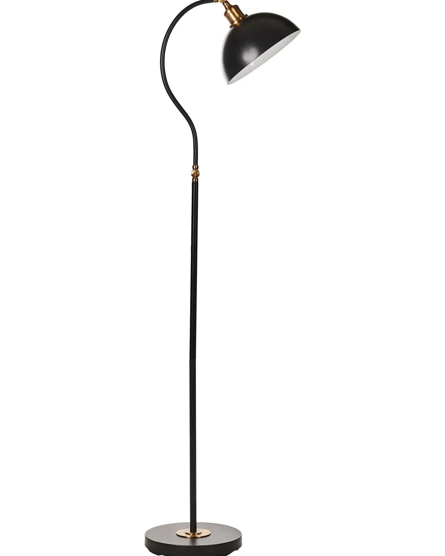 Gulvlampe LENNON Justerbar Metal Sort