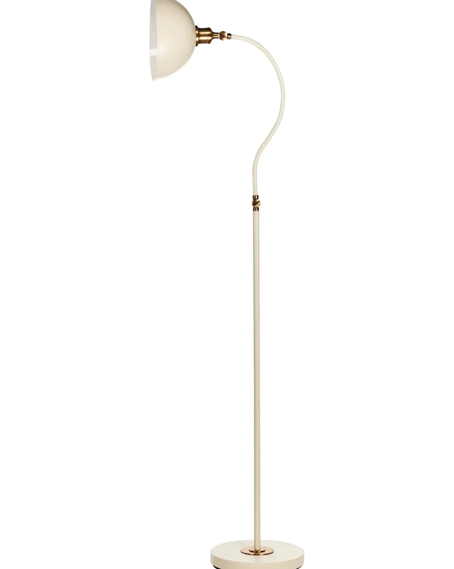 Gulvlampe LENNON Justerbar Metal Lys Beige