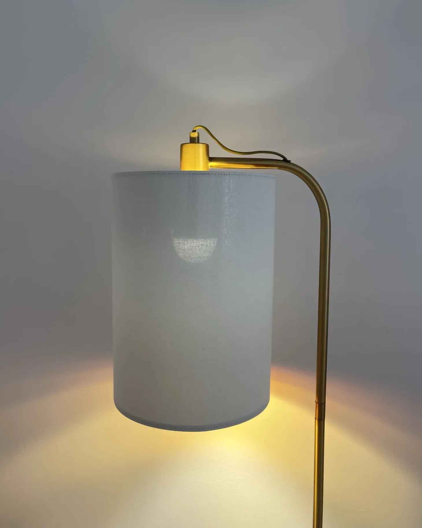 Gulvlampe LIBERIA Metal Kobber