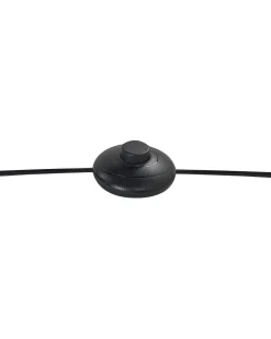 Gulvlampe MELAWI Metal Sort