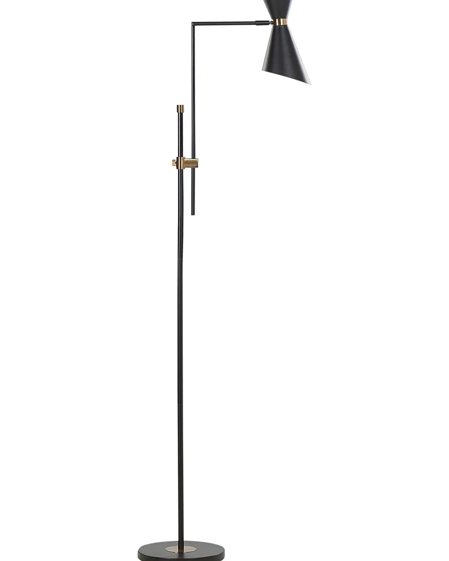 Gulvlampe MELAWI Metal Sort