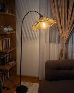 Gulvlampe MIGORI Papir Naturlig