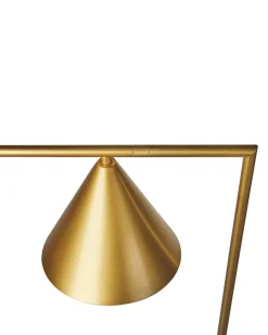 Gulvlampe MOCAL Metal Guld
