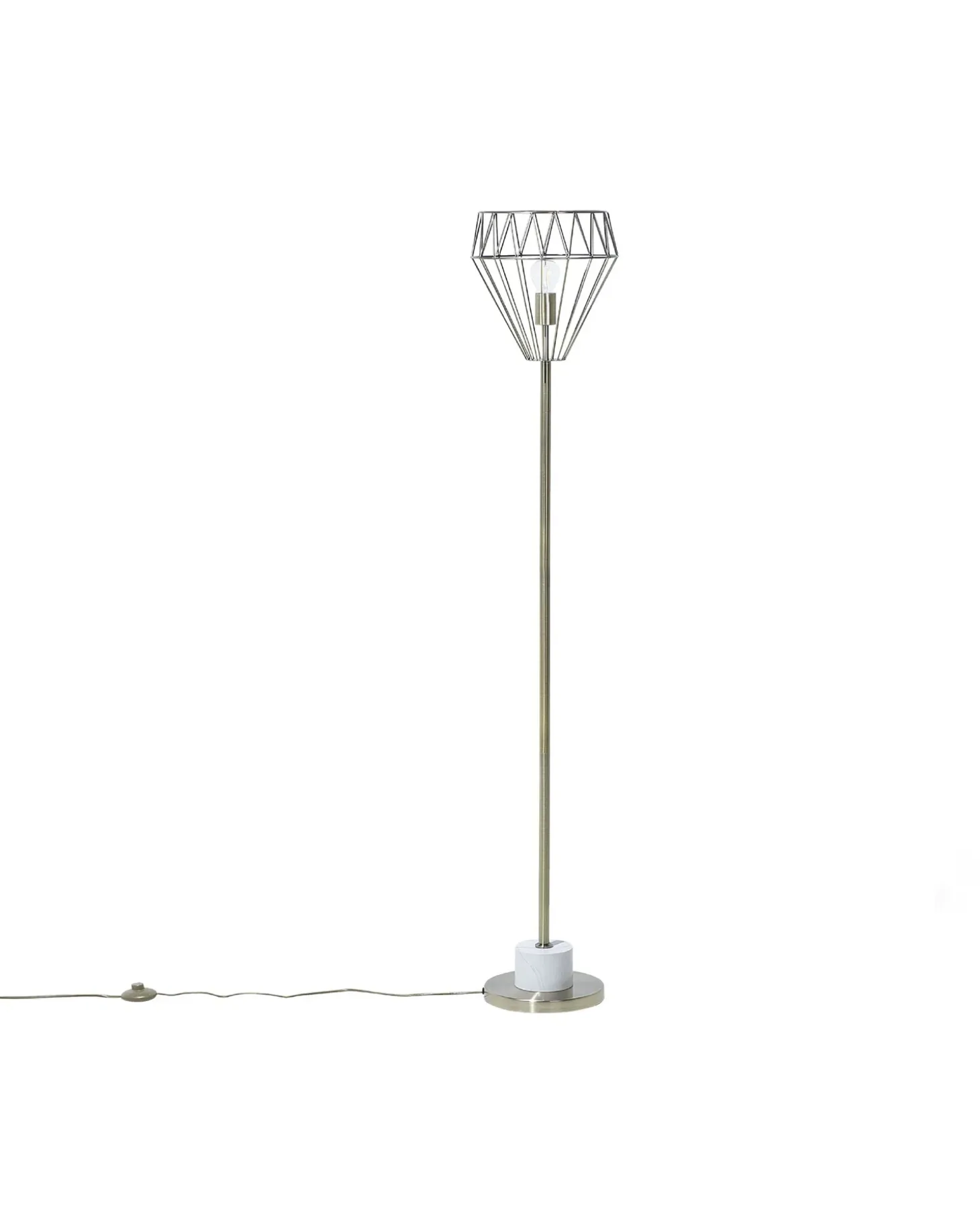 Gulvlampe MOONI Metal Messing