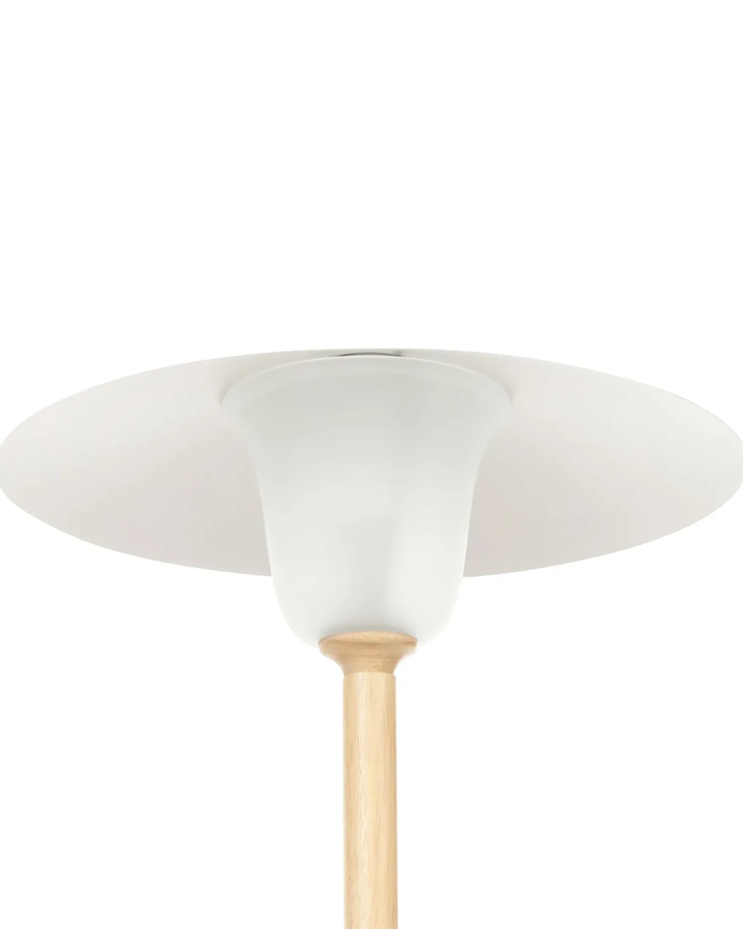 Gulvlampe MOPPY Egetræ Hvid