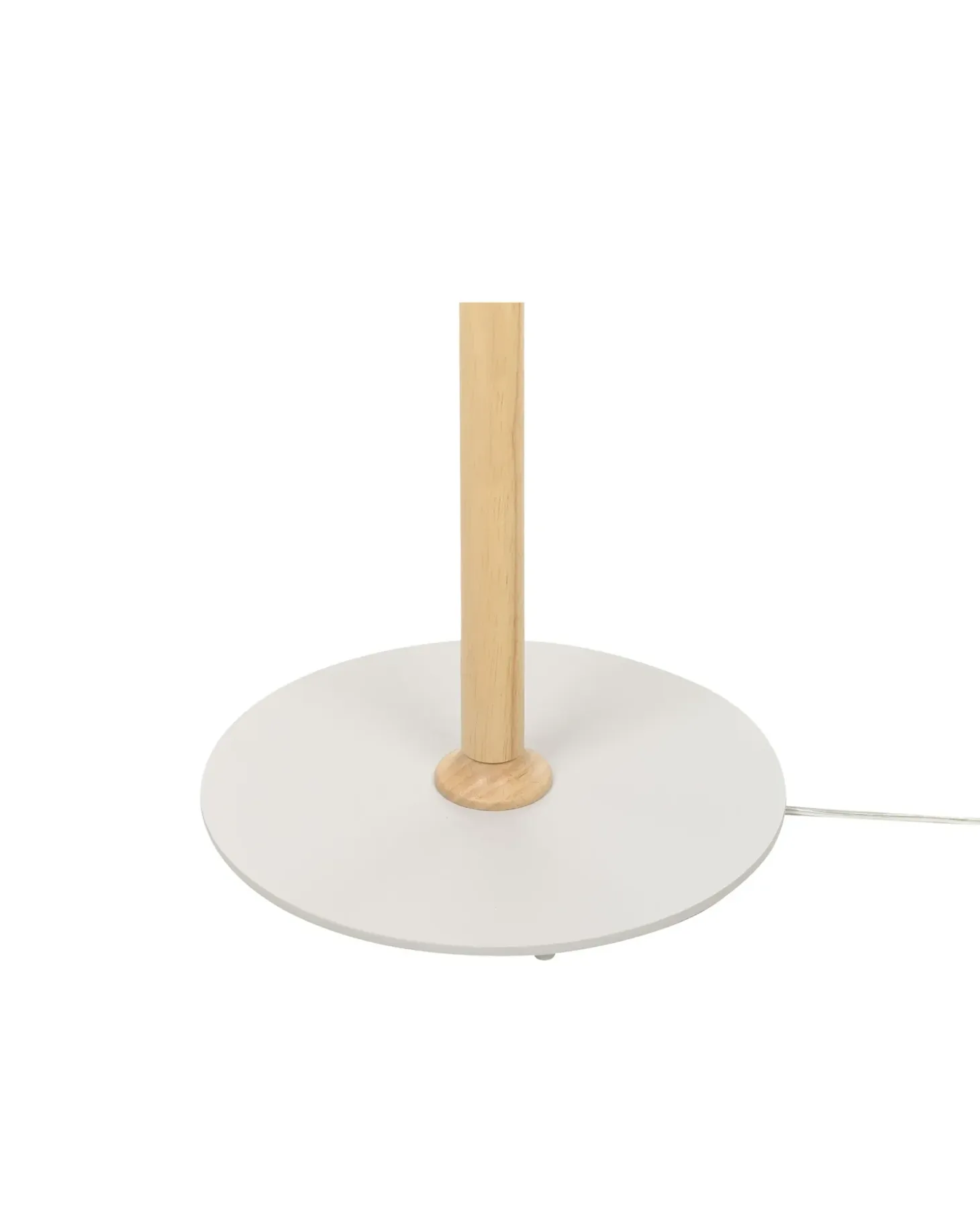Gulvlampe MOPPY Egetræ Hvid