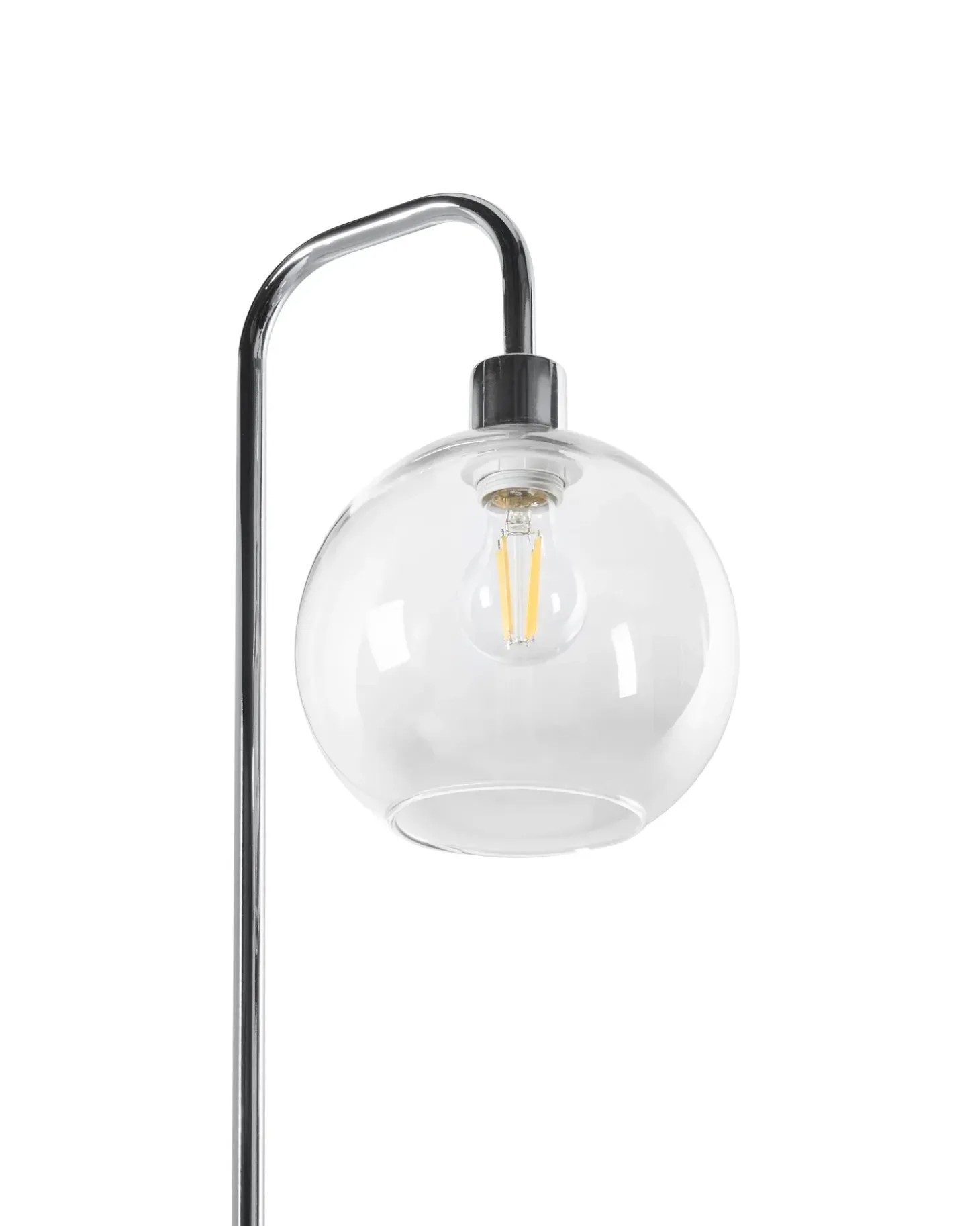 Gulvlampe OKAVANGO Metal Sølv
