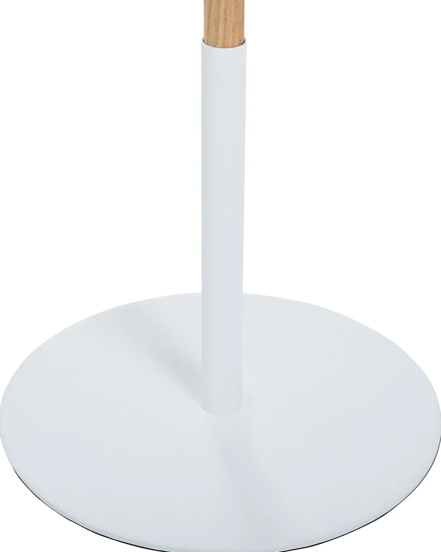 Gulvlampe OWENS Justerbar Asketræ Hvid