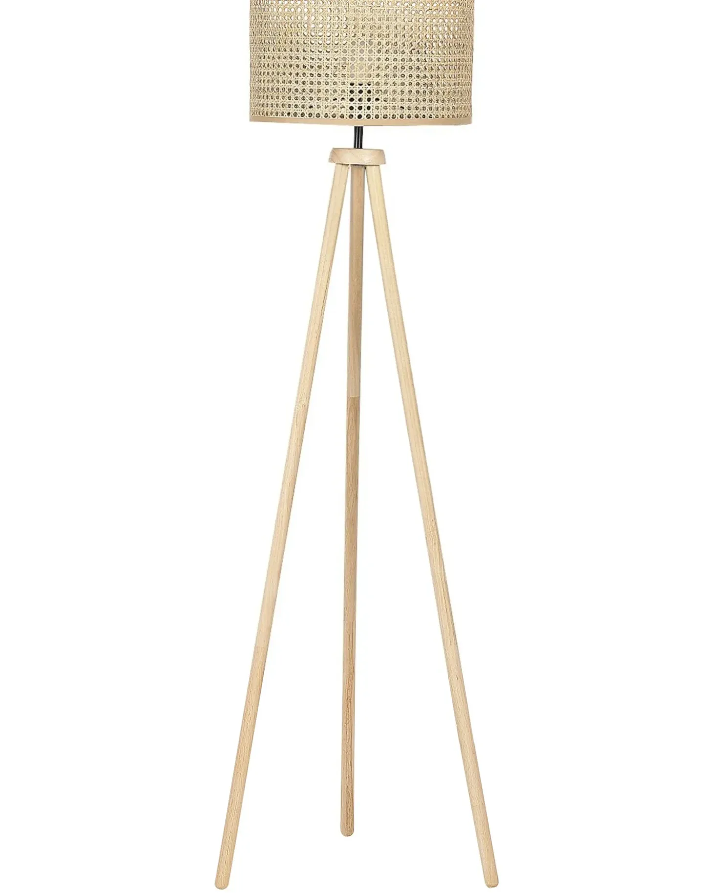 Gulvlampe PENTON Rattan Naturlig