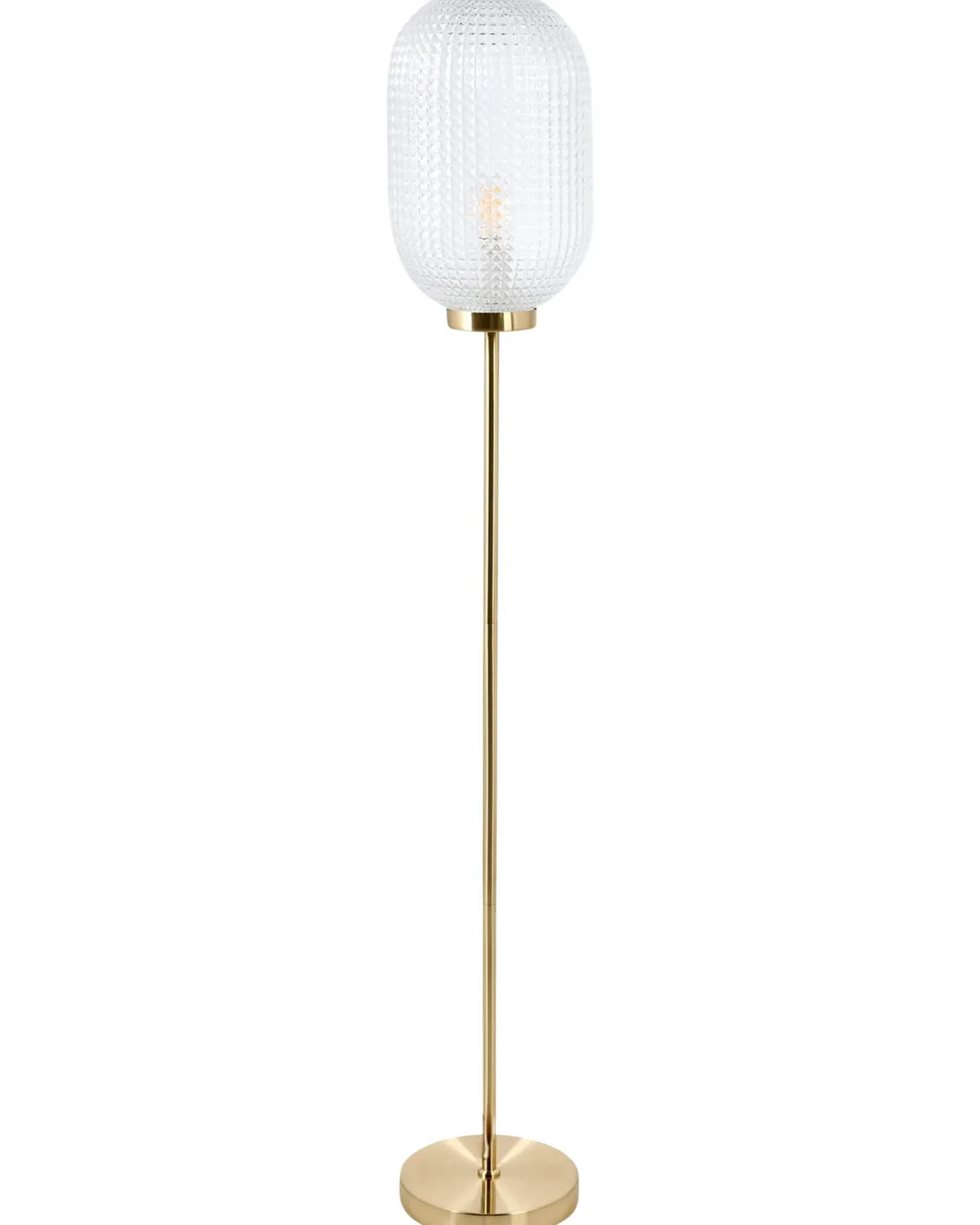 Gulvlampe PORTERO Metal Guld