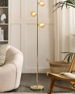 Gulvlampe RAMIS Metal Guld