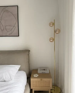 Gulvlampe RAMIS Metal Guld