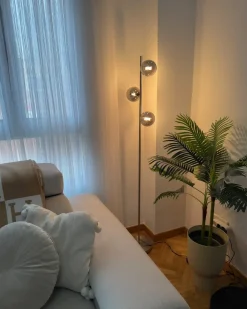 Gulvlampe RAMIS Metal Sølv