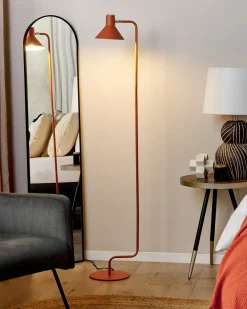 Gulvlampe RIMAVA Justerbar Metal Orange