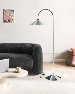 Gulvlampe SAVEGRE Metal Sølv