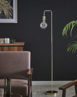 Gulvlampe SAVENA Metal Guld