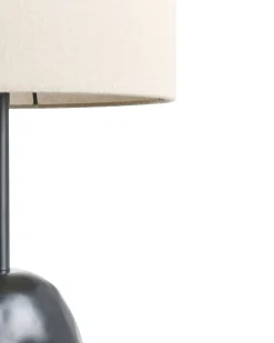 Gulvlampe SELB Keramik Sort