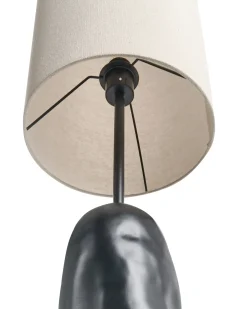 Gulvlampe SELB Keramik Sort