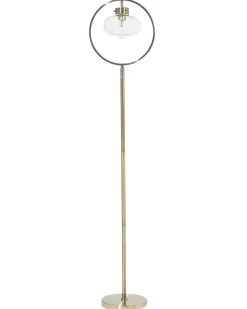 Gulvlampe SEVERN Metal Guld