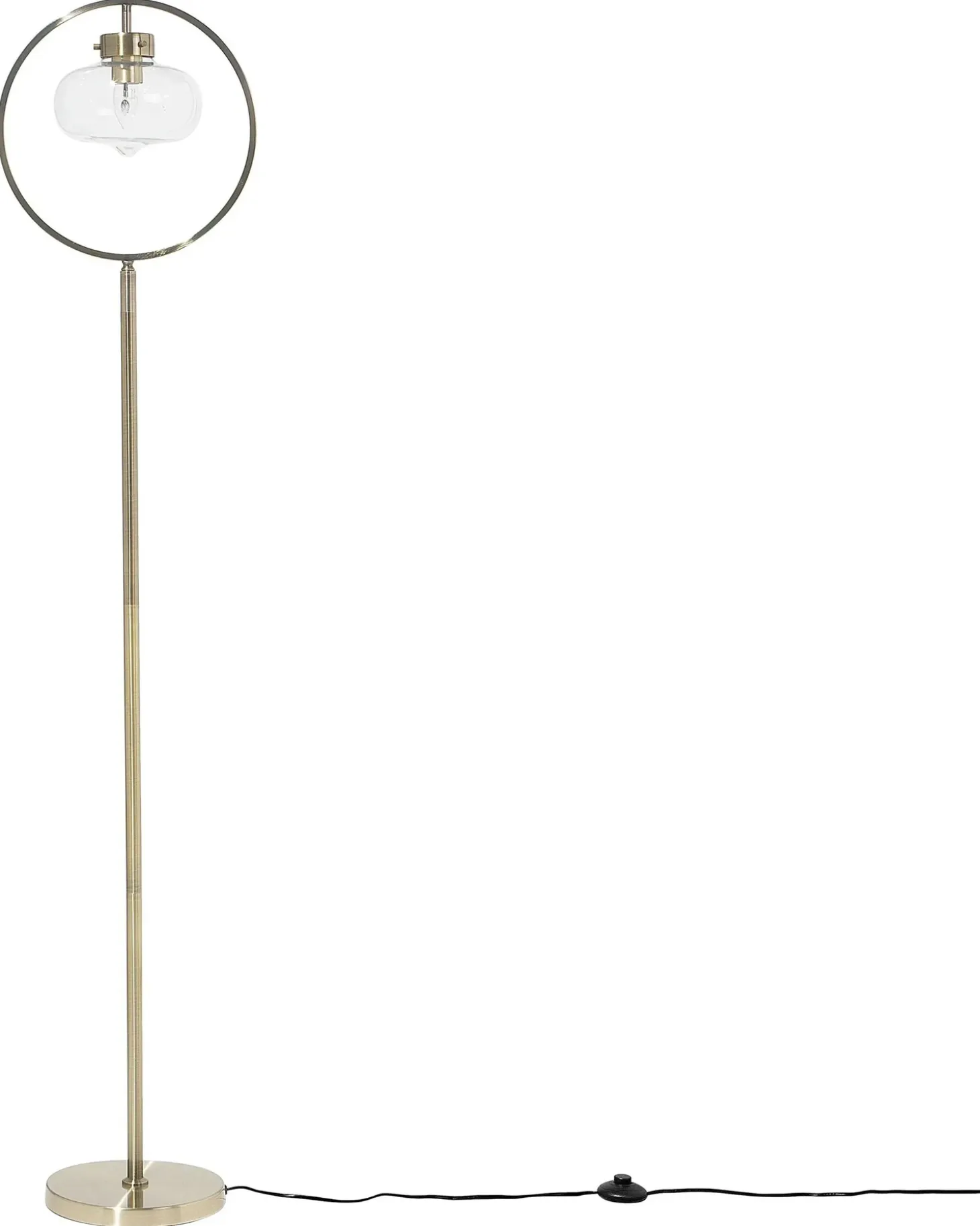 Gulvlampe SEVERN Metal Guld