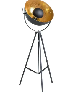 Gulvlampe THAMES Metal Guld