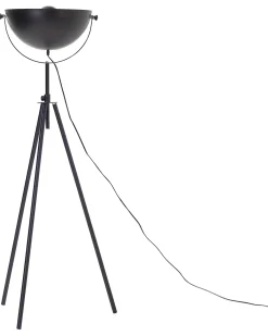 Gulvlampe THAMES Metal Sort
