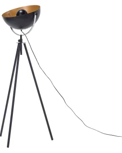 Gulvlampe THAMES Metal Sort