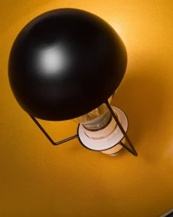 Gulvlampe THAMES Metal Sort