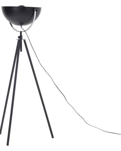 Gulvlampe THAMES Metal Sort