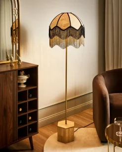 Gulvlampe UMGUZA Metal Guld