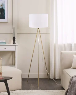 Gulvlampe VISTULA Metal Guld