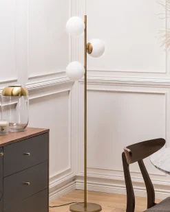 Gulvlampe WADI Metal Guld