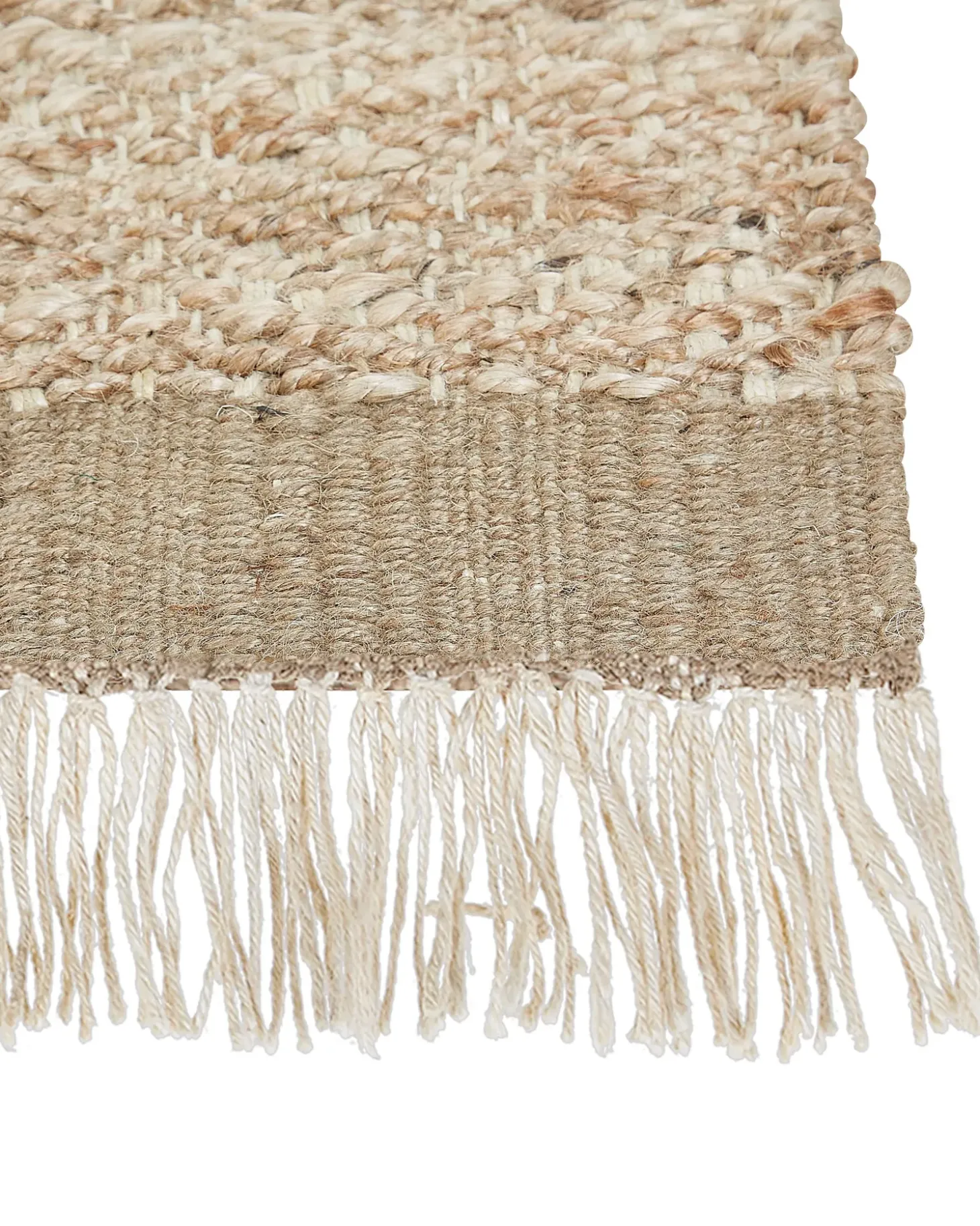 Gulvtæppe ABANA Beige 160 x 230 cm Jute
