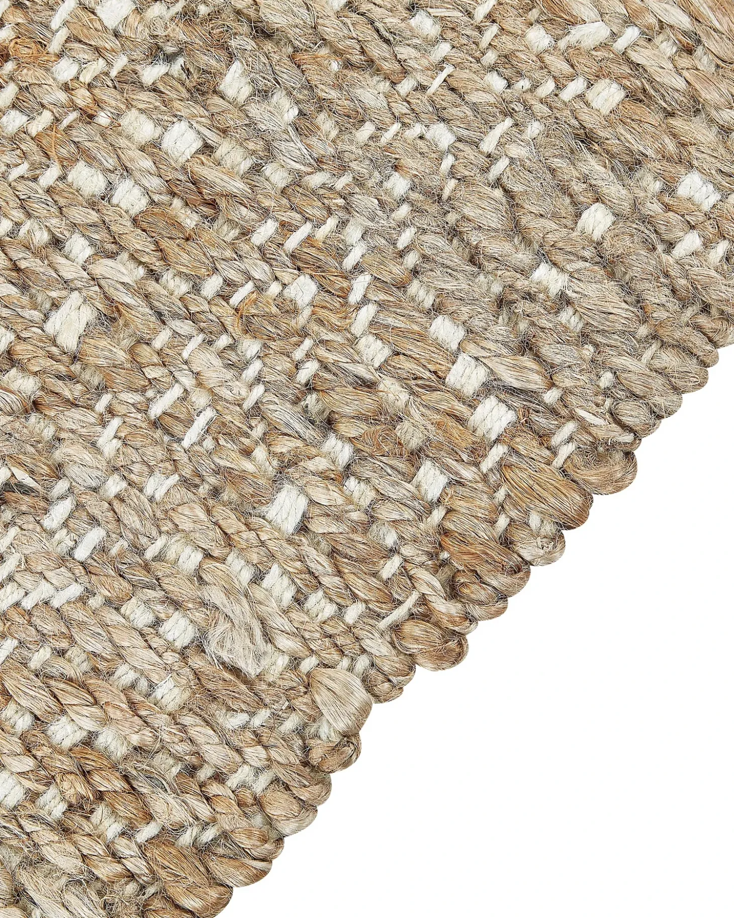 Gulvtæppe ABANA Beige 160 x 230 cm Jute