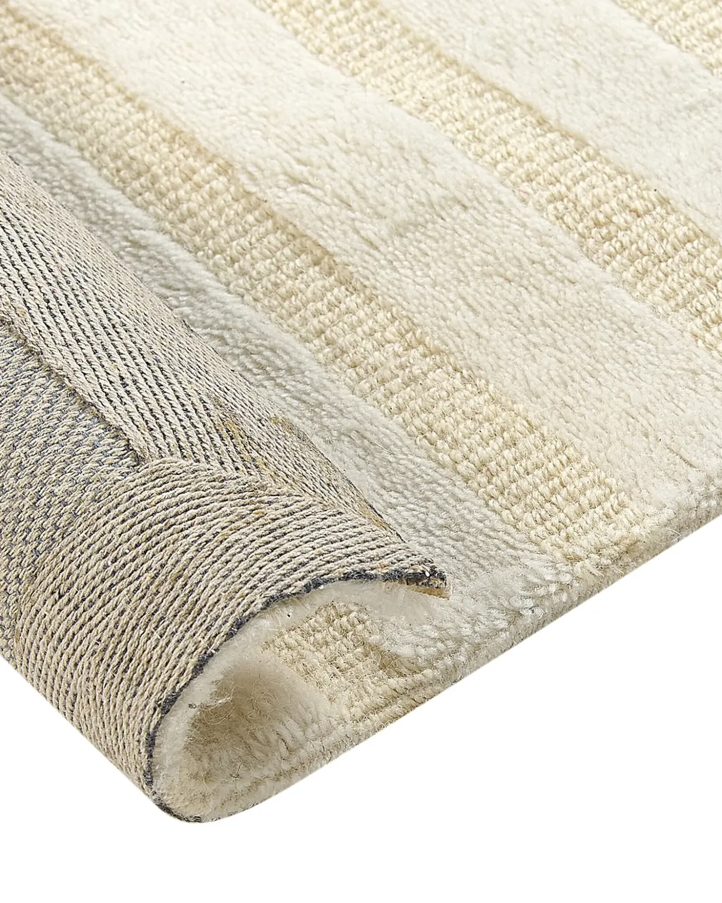 Gulvtæppe ABEGUM Beige 200 x 300 cm Uld