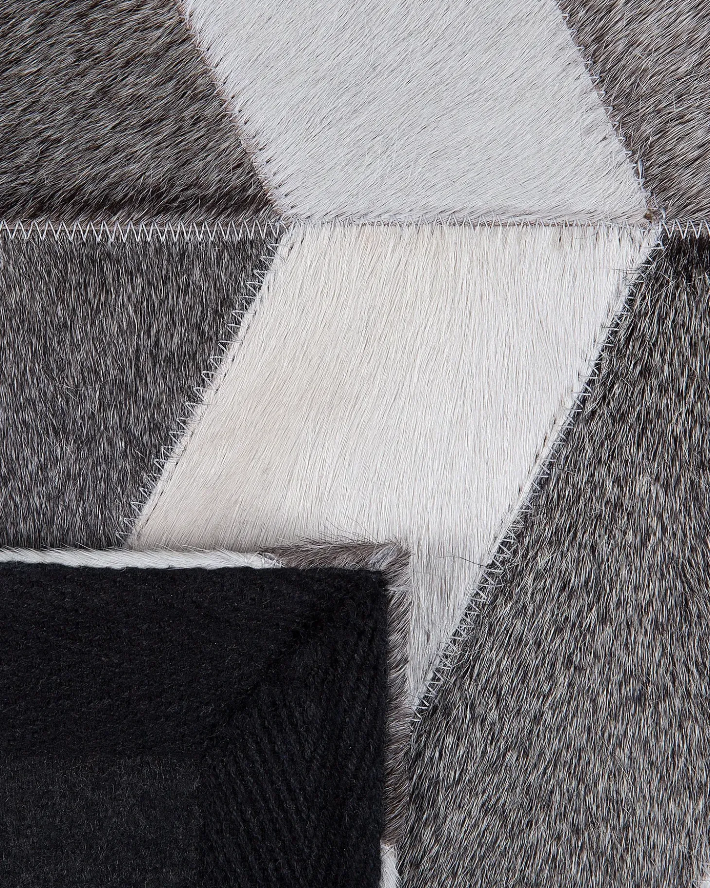 Gulvtæppe AKSAZ Multifarvet 140 x 200 cm Ægte læder