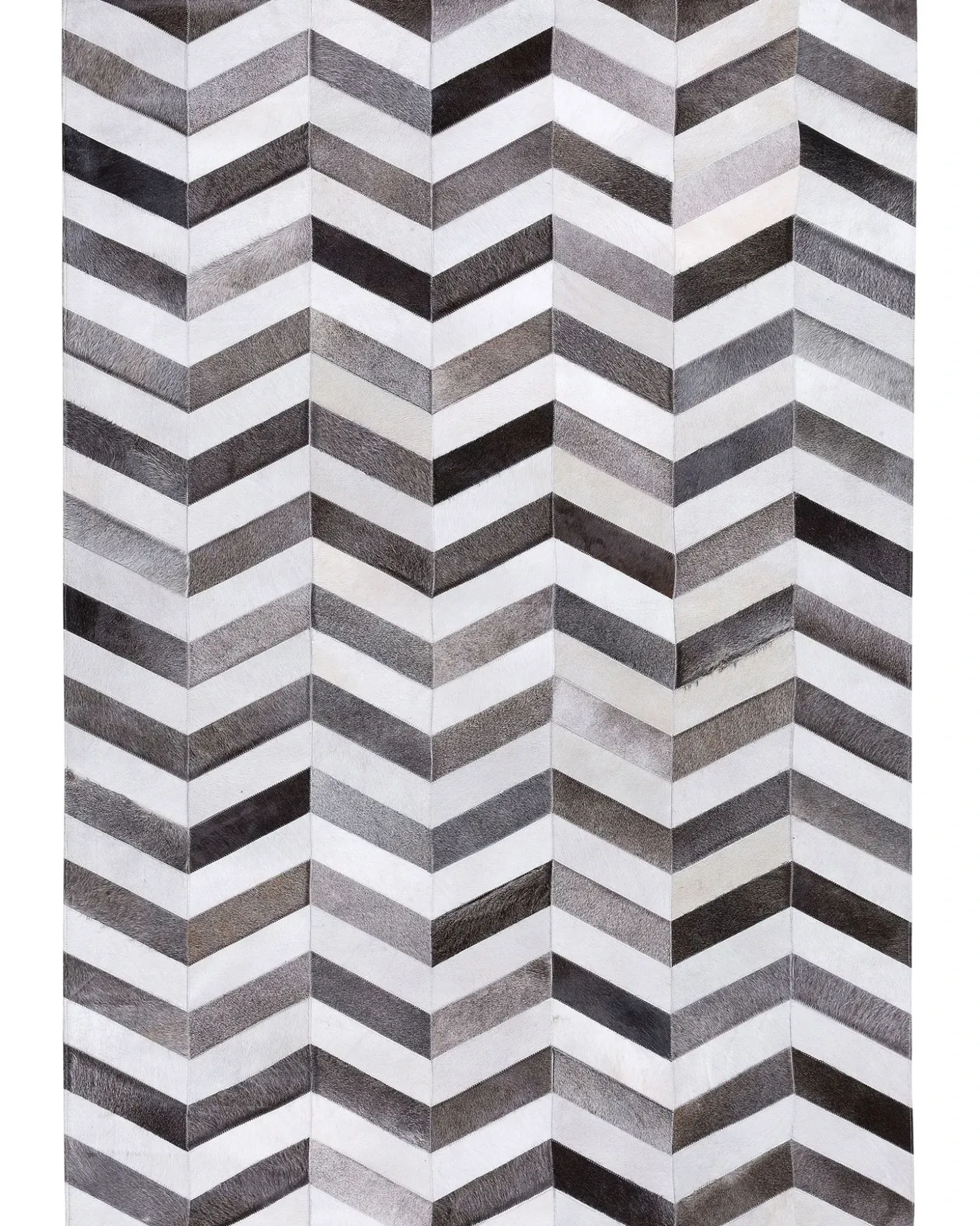 Gulvtæppe AKSAZ Multifarvet 140 x 200 cm Ægte læder