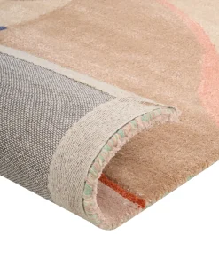 Gulvtæppe ALMORA Multifarvet 160 x 230 cm Viskose