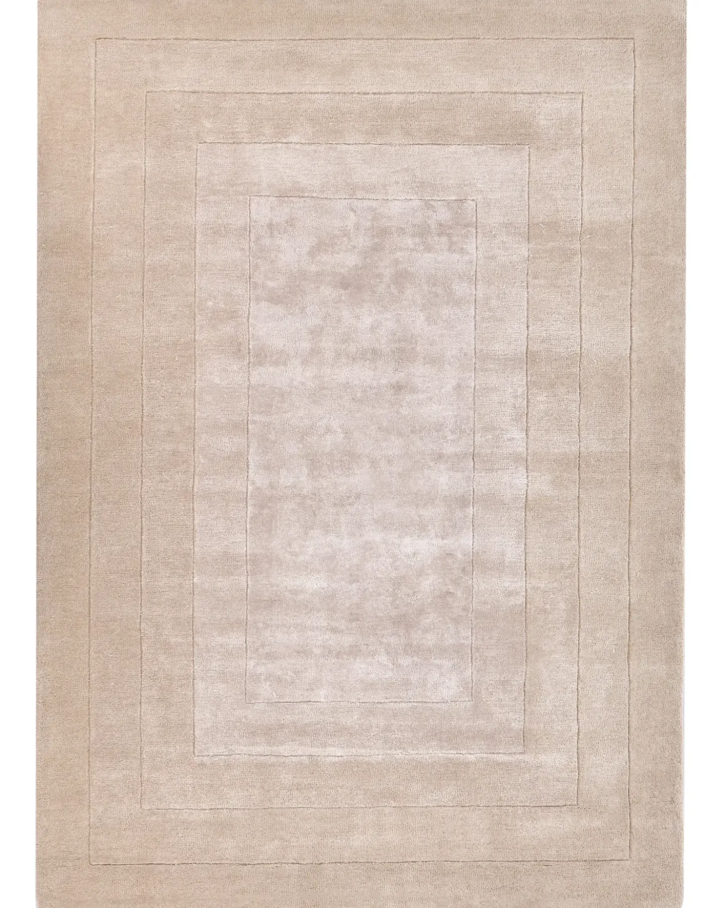 Gulvtæppe AMADO Beige 160 x 230 cm Viskose