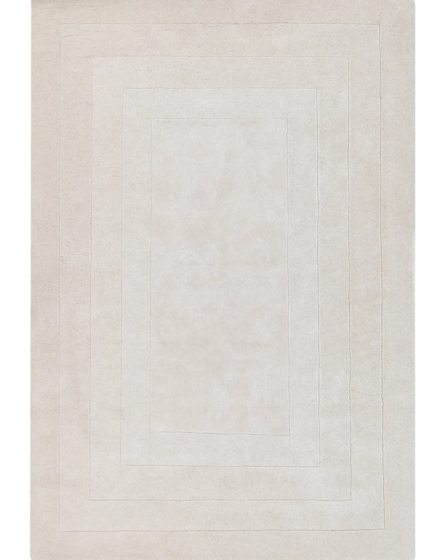 Gulvtæppe AMADO Lys Beige 160 x 230 cm Viskose