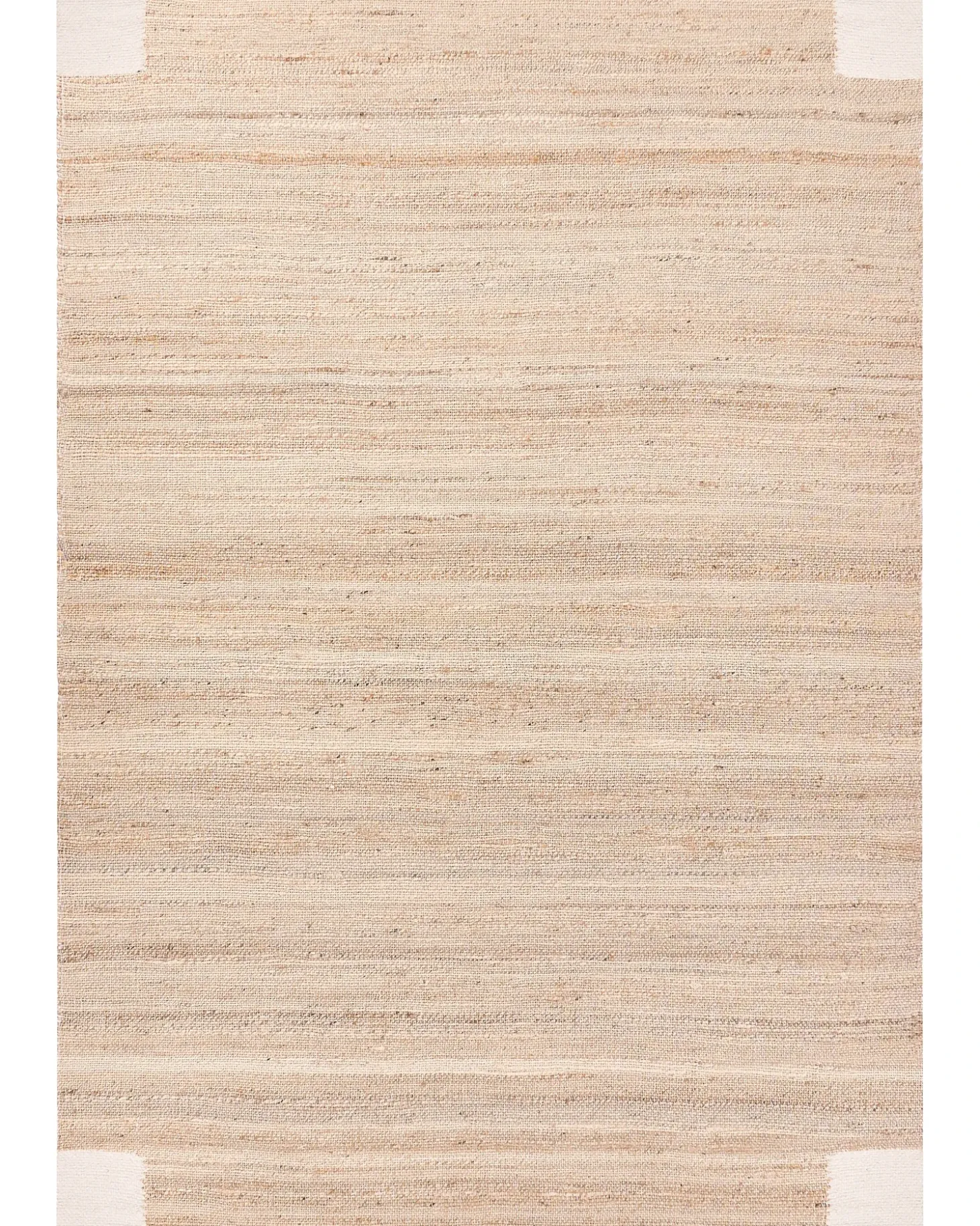 Gulvtæppe AMRAVATI Lys Beige 160 x 230 cm Jute