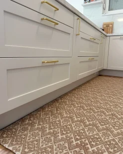 Gulvtæppe ATIMA Beige 160 x 230 cm Jute