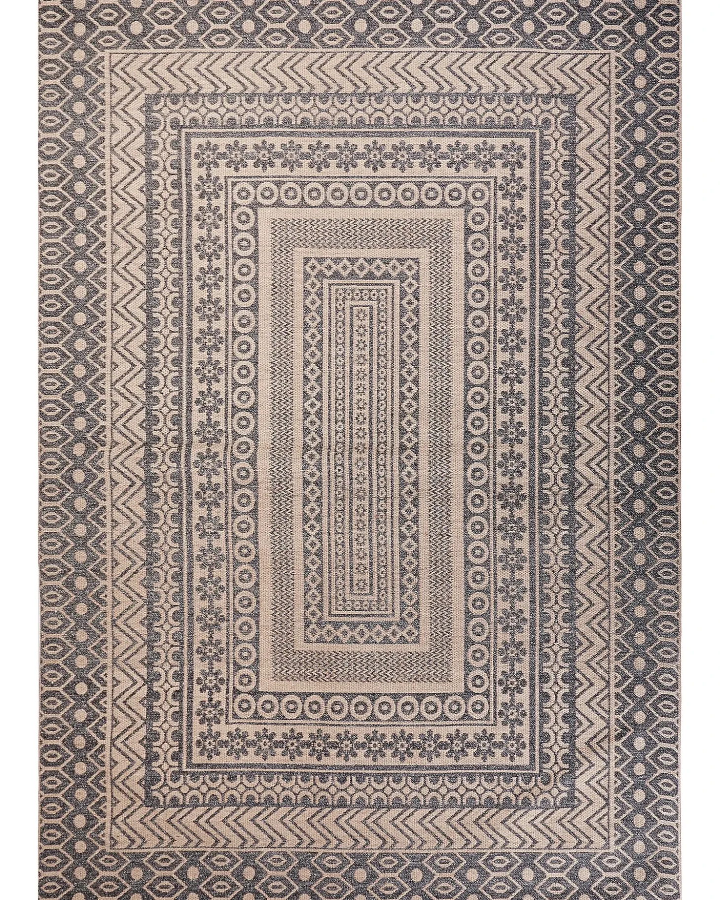 Gulvtæppe BAGLAR Grå 160 x 230 cm Jute