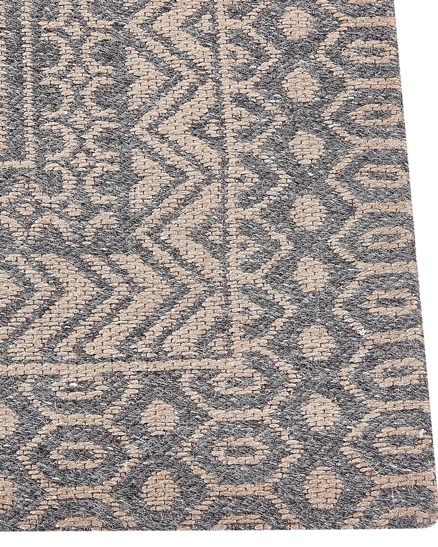Gulvtæppe BAGLAR Grå 160 x 230 cm Jute