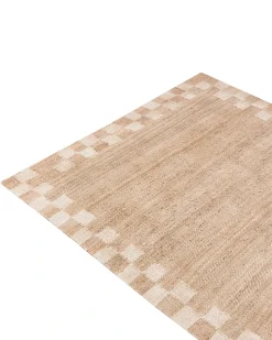 Gulvtæppe BEED Lys Beige 160 x 230 cm Jute