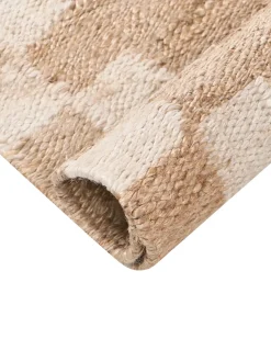 Gulvtæppe BEED Lys Beige 160 x 230 cm Jute