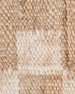 Gulvtæppe BEED Lys Beige 160 x 230 cm Jute