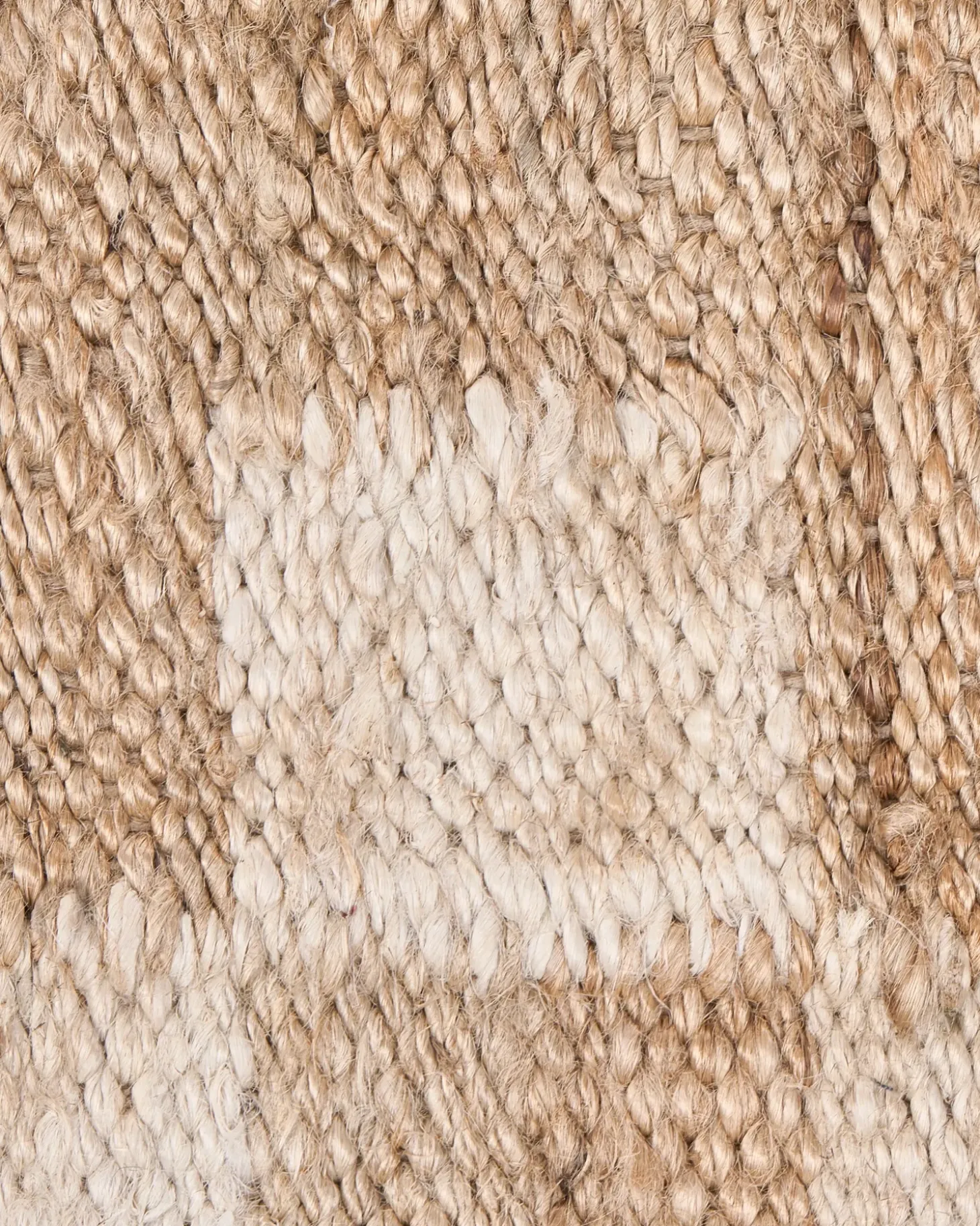 Gulvtæppe BEED Lys Beige 160 x 230 cm Jute
